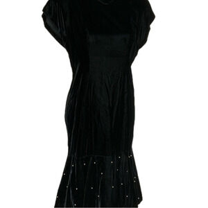 VINTAGE adorable velvet‎ dress.
